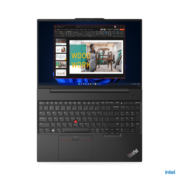 Lenovo ThinkPad E16 Gen 1- i7-13e Gen - 16 Go- 512 SSD- Carte Graphique NVIDIA MX550- 16" WUXGA- AZERTY- No OS
