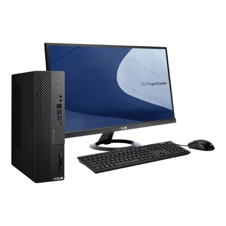 Ordinateur de Bureau ASUS D700SC (SFF) - Processeur Intel Core i7-11700 - RAM 8 Go - HDD 1 To - Ecran 24" - Windows 11