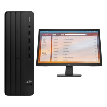 Ordinateur de Bureau HP 290 G9 - Processeur Intel Core i7-12700 - RAM 8 Go - SSD 512 Go - Ecran 24" - Wifi + BT - FreeDos
