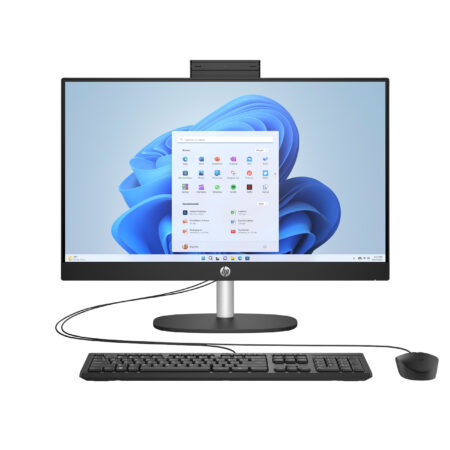 All in One HP 24-cr0066nk - i3 13éme Gen- 8Go - 512 SSD- 23.8" FHD Tactile-UHD Graphics- Win 11- Black